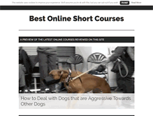Tablet Screenshot of bestonlinecourses.info
